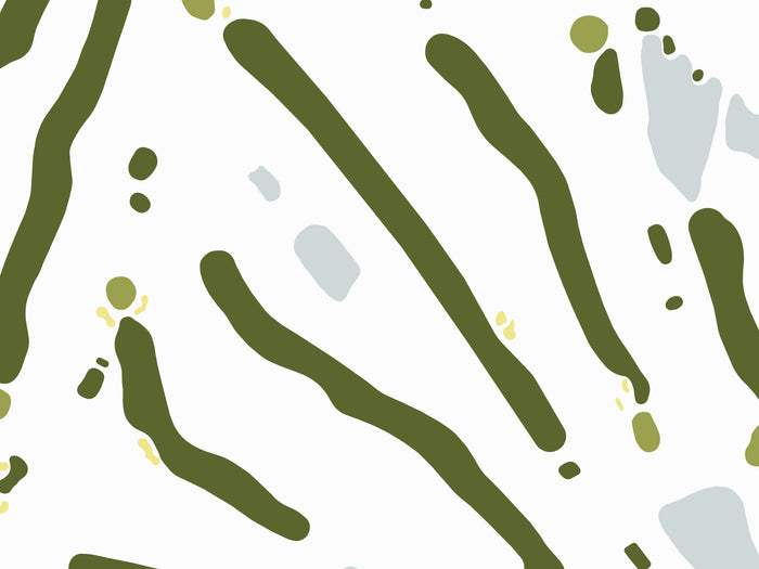 Pinnacle Country Club Golf Map - Close Up