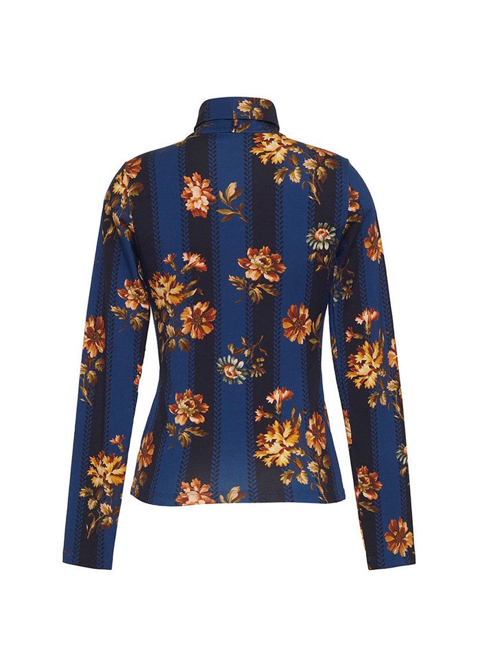 Piper Top (Amour Flora Navy)