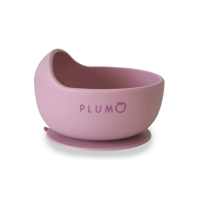 Plum Silicone Duck Egg Bowl - Dusty Berry - Bubba Blue Australia