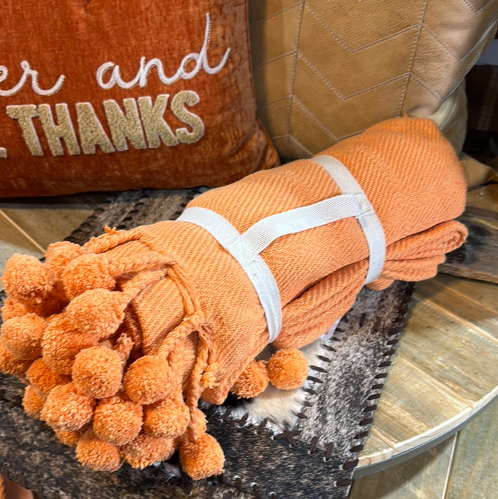 Pom Pom Throw by Karma Living