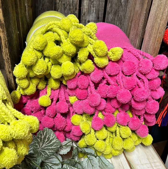 Pom Pom Throw by Karma Living