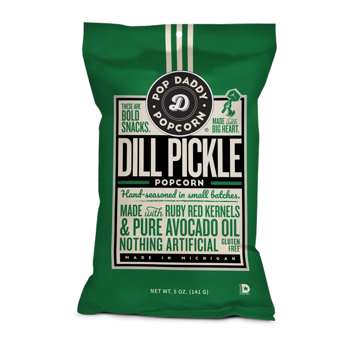 Pop Daddy Snacks - Pop Daddy – Dill Pickle Flavored Popcorn 5.0oz
