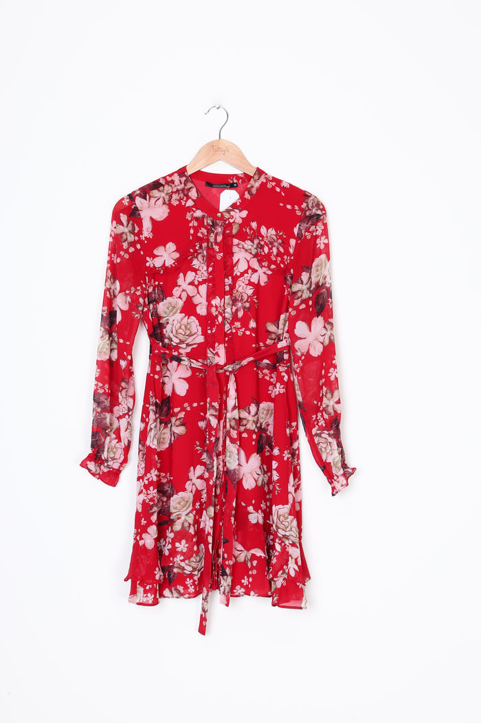 Portmans Womens Red Dress Size 8