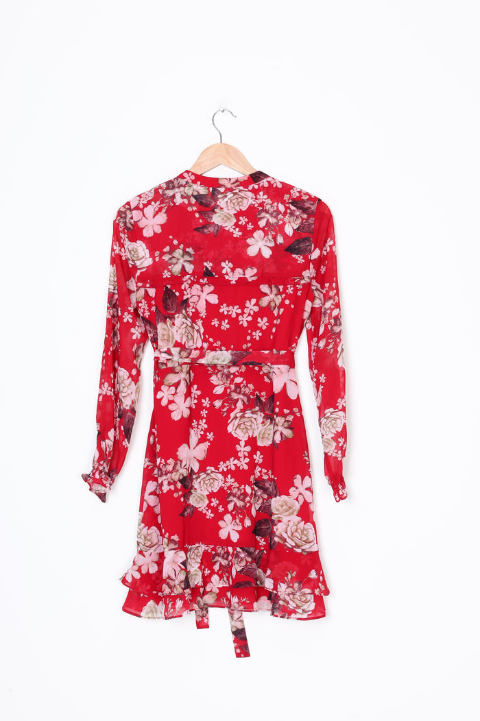 Portmans Womens Red Dress Size 8
