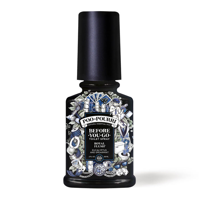 ~Pourri - Poo~Pourri Master Crapsman Gift Set 2 pack 2 oz: Royal Flush + Trap-A-Crap