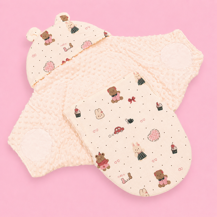 Premium Baby Swaddle Wrapper | Bear