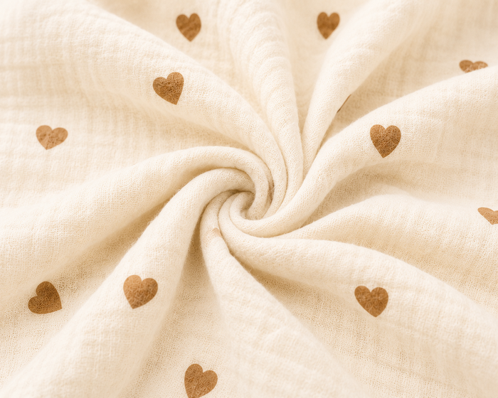 Premium Muslin Baby Wrapper | Love