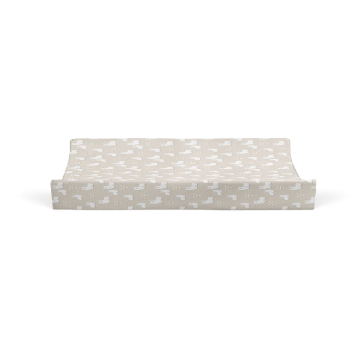 Provincial 2pk Waterproof Change Pad Covers - Sky/Almond - Bubba Blue Australia