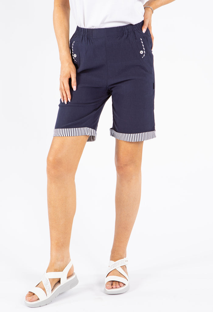 Pull On Bermuda Shorts
