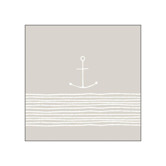 Pure Anchor, taupe • Beverage Napkins