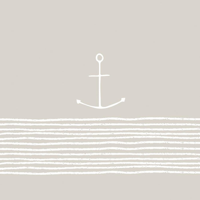 Pure Anchor, taupe Lunch Napkins