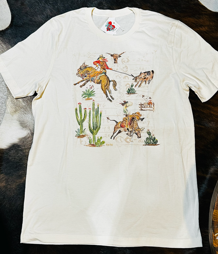 Ranch Rodeo Crew Neck T-Shirt