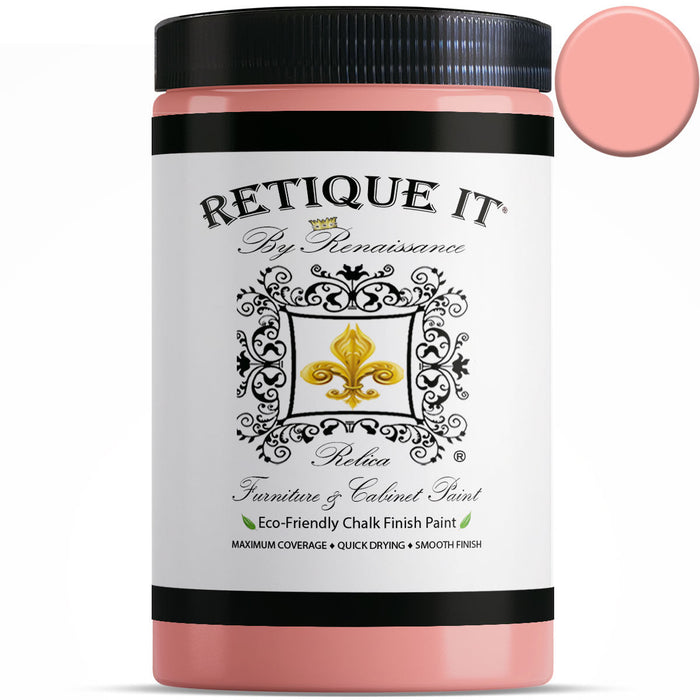 Retique It FCP-ACOR-M paint swatch featuring a primary color sample in a smooth, matte paint finish.