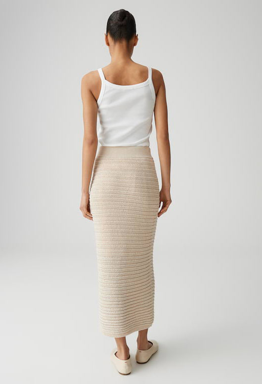 Renisa Breath Long pencil skirt