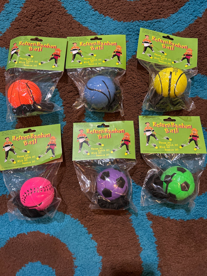RETURN BANBAN BALL (6 STYLES)