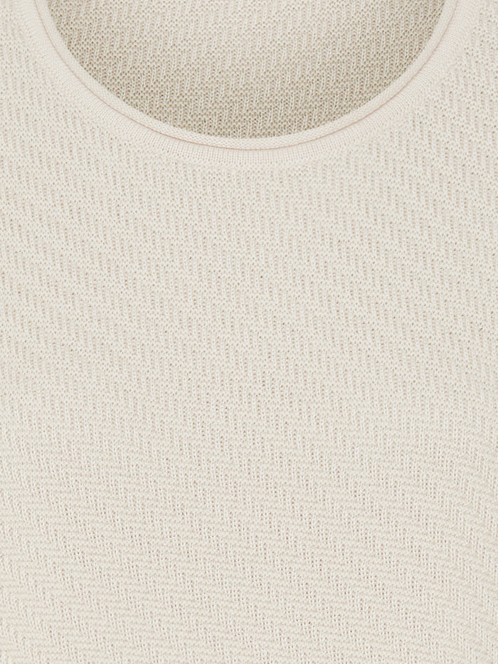 Ribbed Long Sleeve Knit Jumper