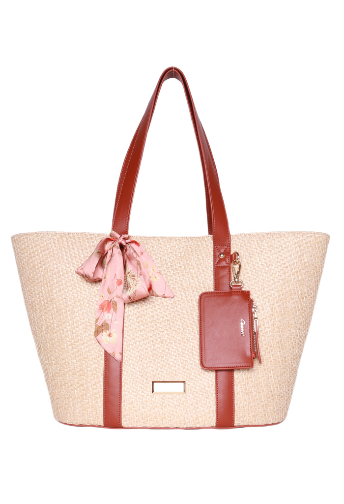 Ribbon Detail Tote Bag