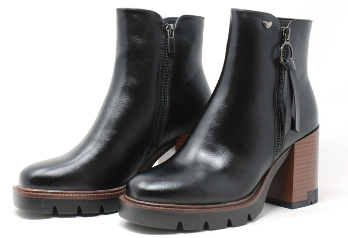 Ring Zip Ankle Boot