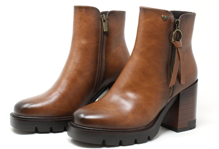 Ring Zip Ankle Boot
