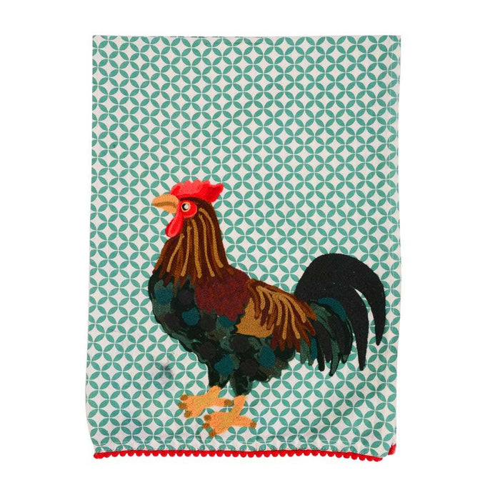 Rooster Tea Towel