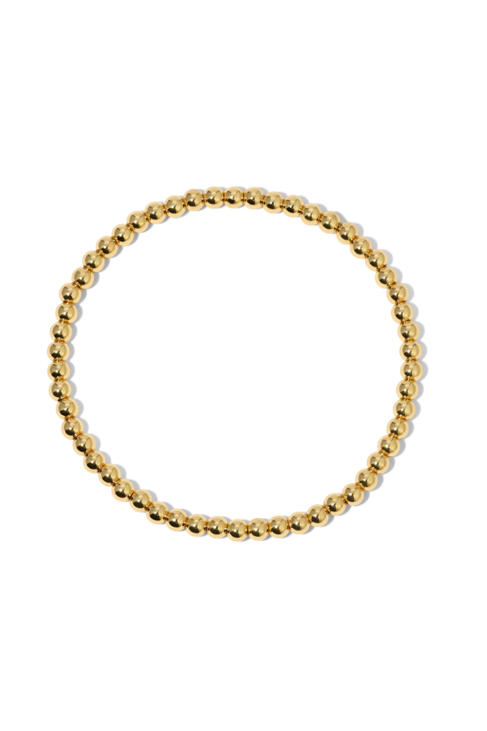 Round Bead Bracelet - 4mm
