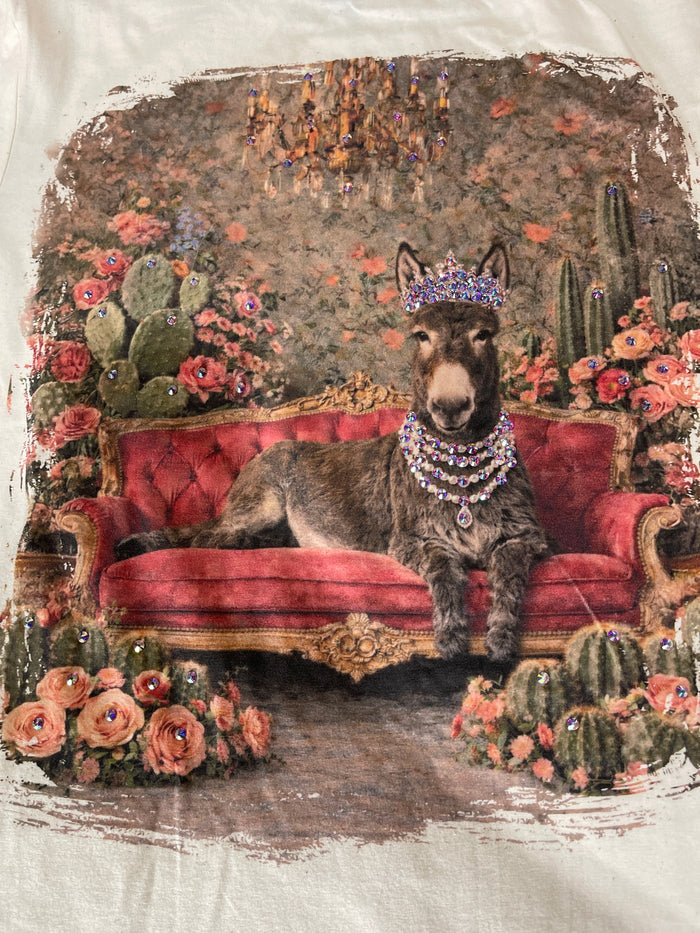 ROYAL DONKEY BLING TEE