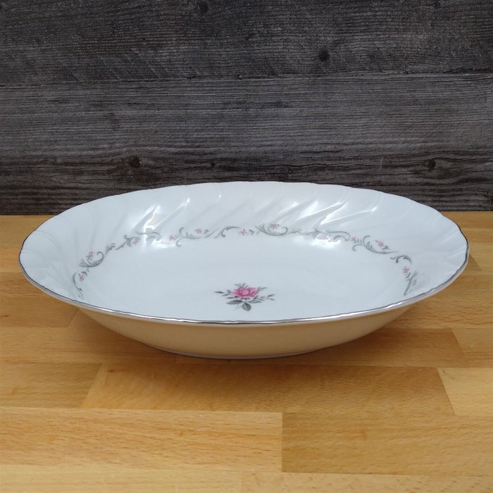 Royal Swirl Oval Vegetable Bowl 10 Inch Fine China of Japan Dinnerware