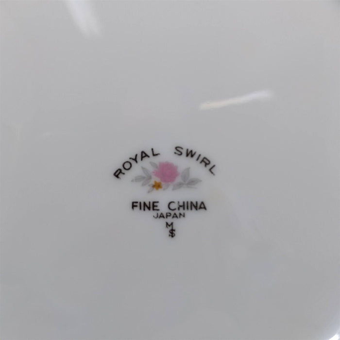 Royal Swirl Oval Vegetable Bowl 10 Inch Fine China of Japan Dinnerware