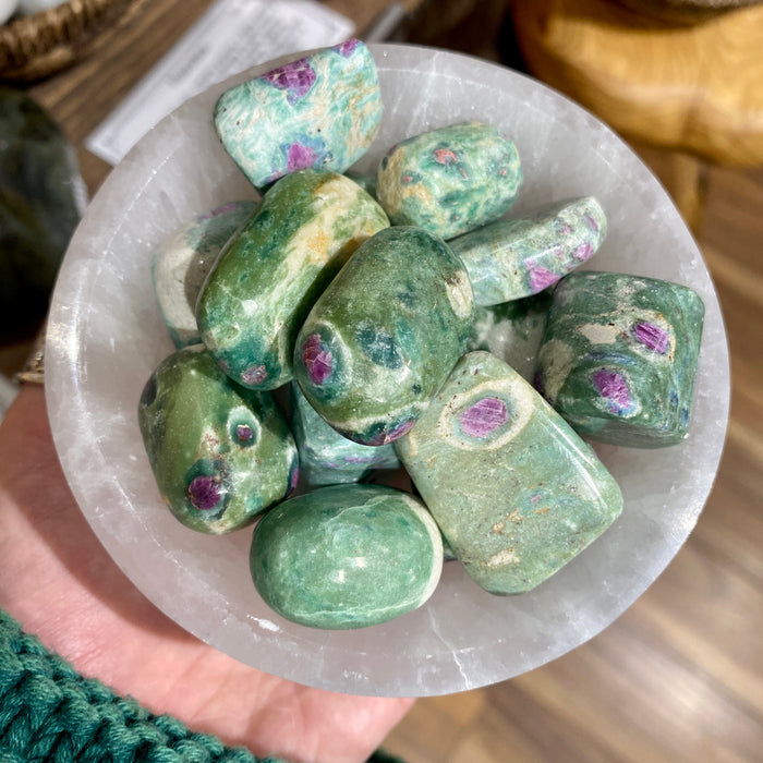 Ruby in Fuchsite