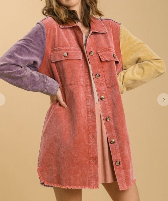 Rust Stone Wash Jacket