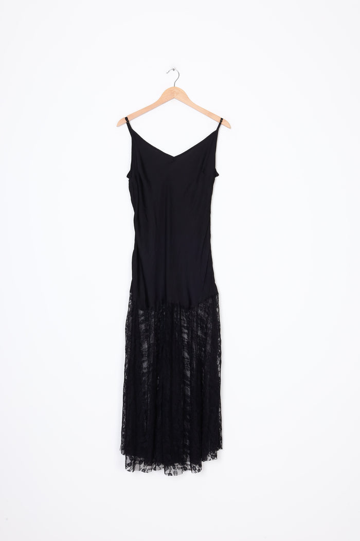 Sabbi Womens Black Dress Size L