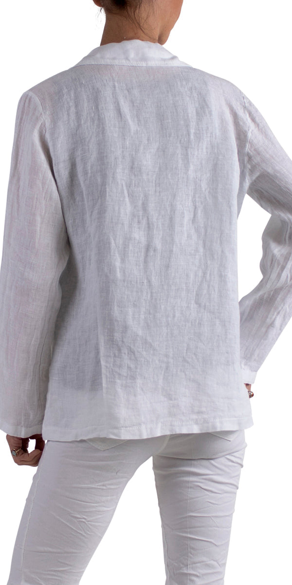 Sabrina Linen Blazer