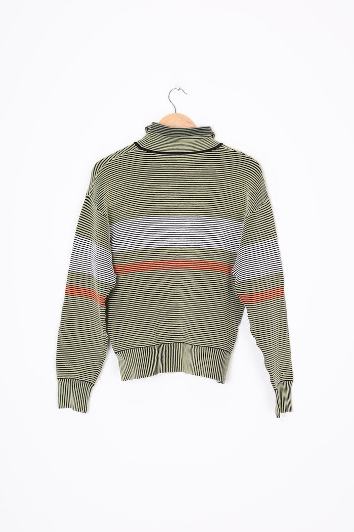 SAMA by NAGNATA Womens Green Jumper Size S