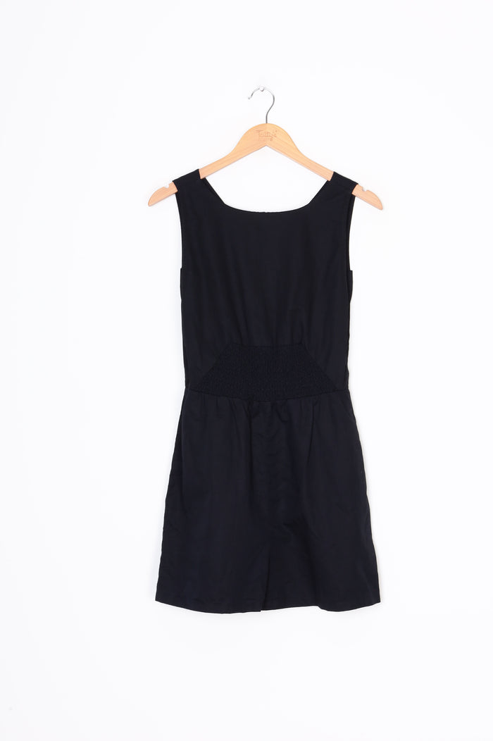 Saturday Womens Black Jumpsuit Size S