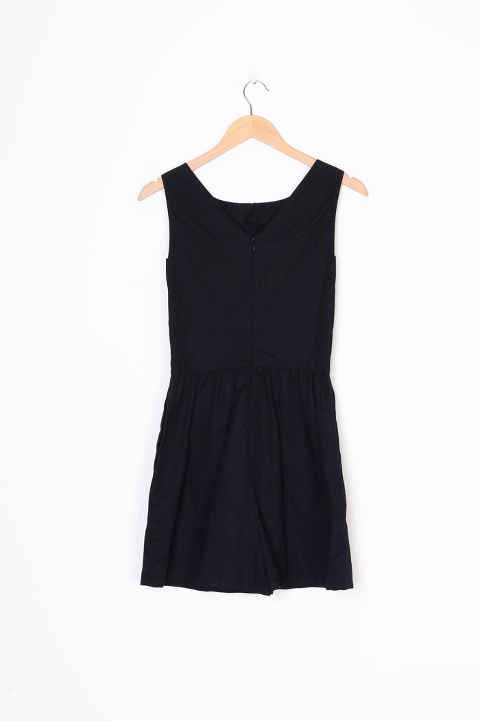 Saturday Womens Black Jumpsuit Size S