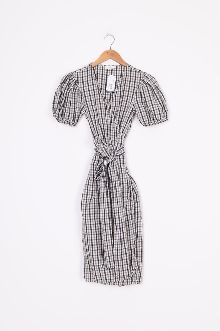 Scanlan Theodore Womens Grey Dress Size 8