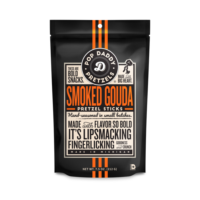 Seasoned Pretzels - 7.5oz - Smoked Gouda