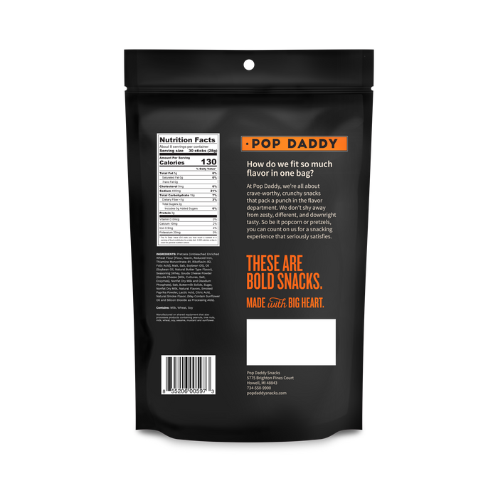 Seasoned Pretzels - 7.5oz - Smoked Gouda