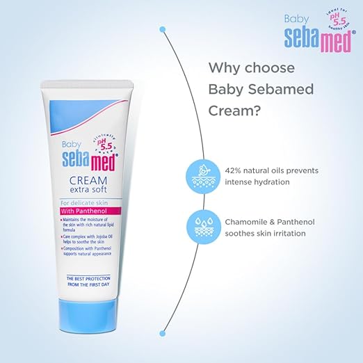 Sebamed baby cream Extra soft 200ml