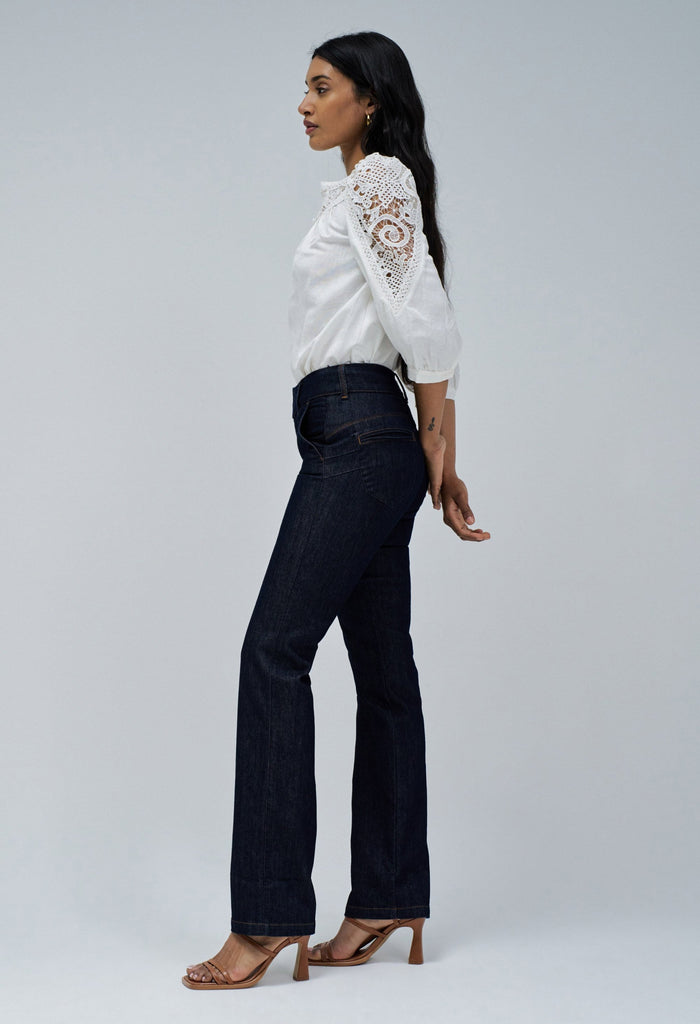 Secret Chino Push In Straight Jeans
