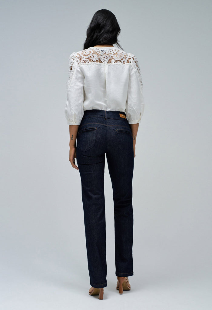 Secret Chino Push In Straight Jeans