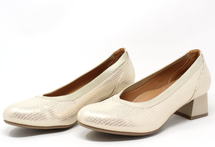 Sequin Heel