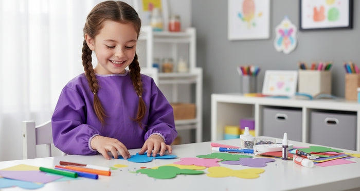 SHAPES ETC. Butterfly Assorted Color Creative Cut-Outs- 5.5”