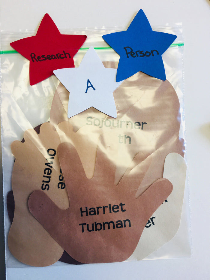 Classroom multicultural hand shapes