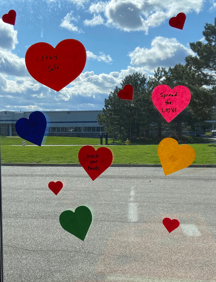 Heart cut-out for decorations