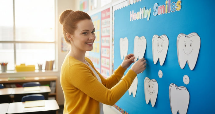 SHAPES ETC. Large Single Color Creative Cut-Out - Tooth