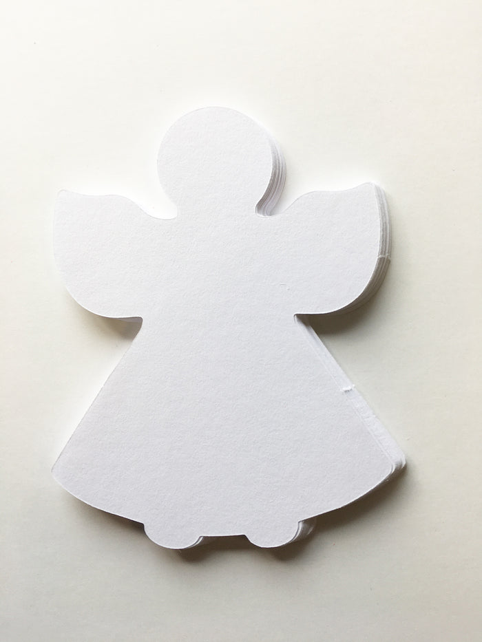 Large Single Color Cut-Out Angel for holidays