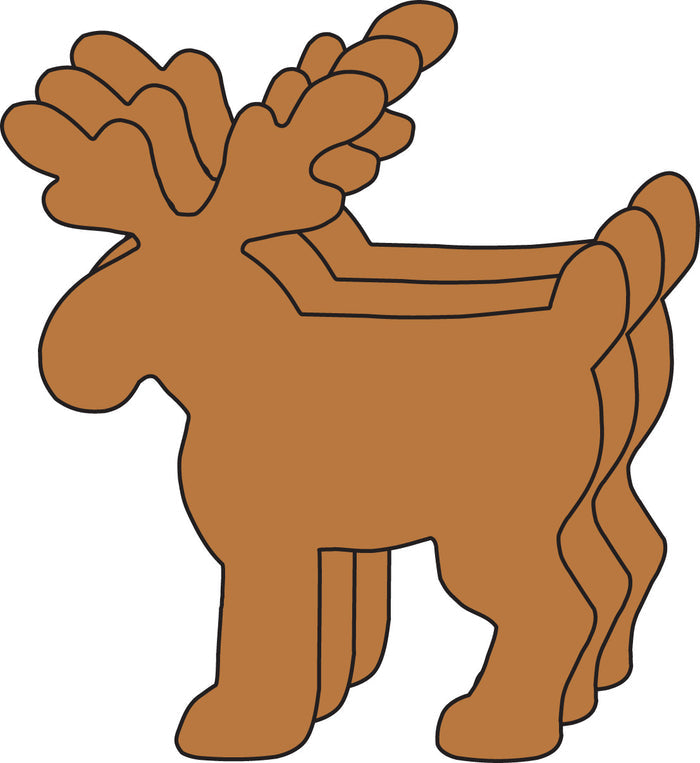 Large Single Color Cut-Out - Deer - Creative Shapes Etc.