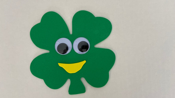 Large Single Color Cut-Out - Four Leaf Clover - Creative Shapes Etc.