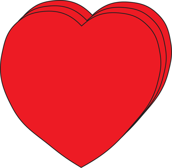 Large heart cut-out decoration